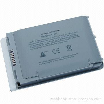 Battery replacement for Apple A1079 with 6 cells
